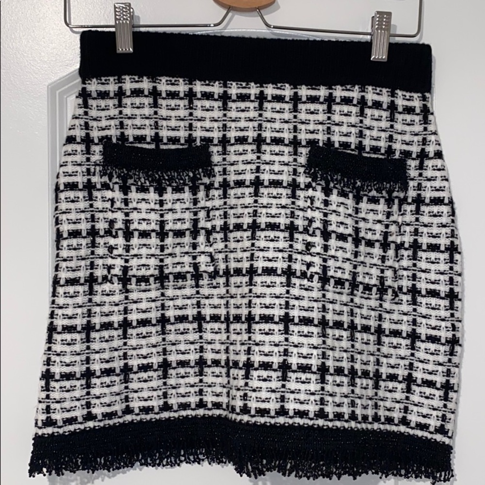 Zara tweed skirt